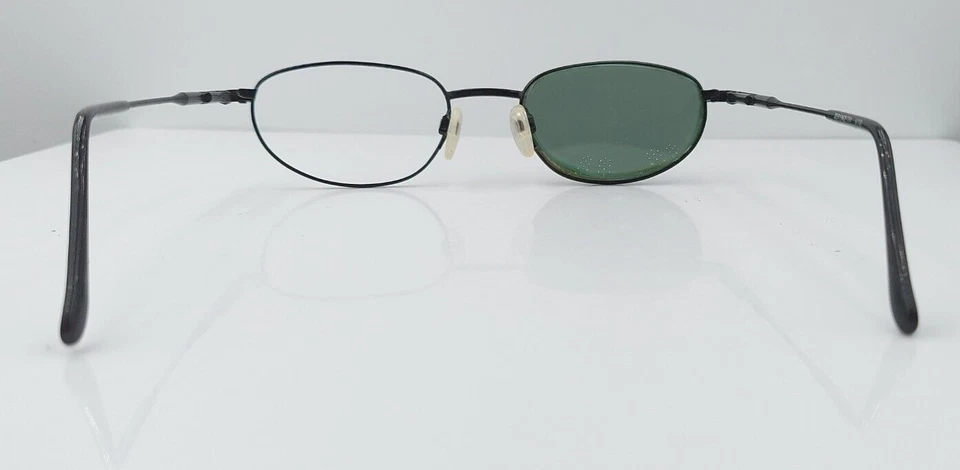 Gafas de sol vintage Serengeti 6778 negras ovaladas de metal SOLO MARCOS Foto 4 de 4