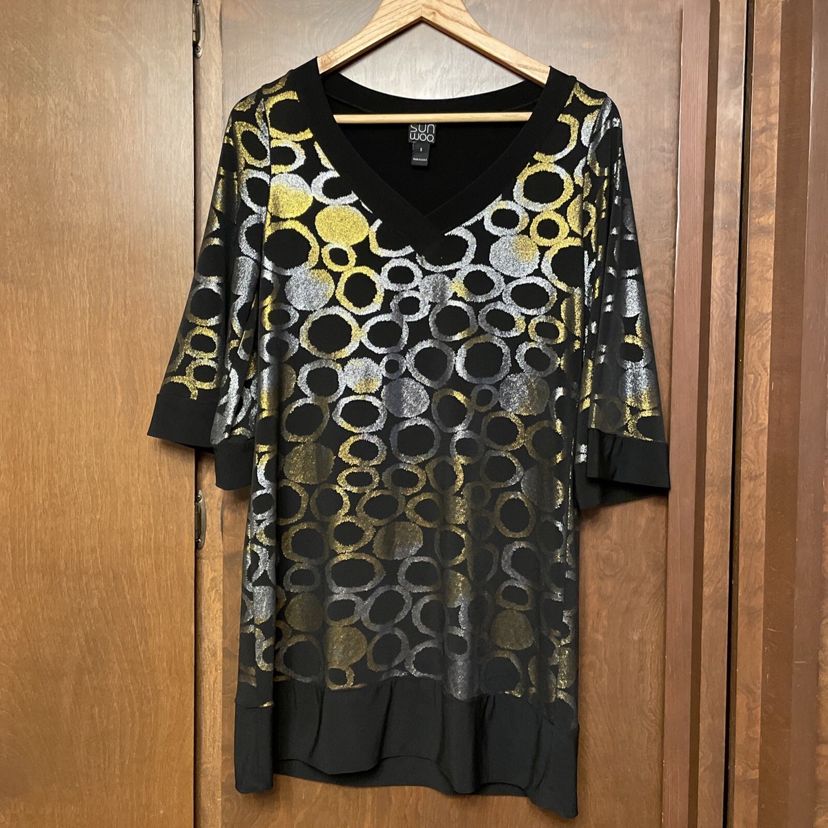 knee length dresses for ladies English Factory main image 1