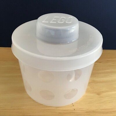 LEGO 2002 Pick a Brick Small Stackable Storage Container with Lid - Discontinued
