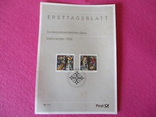 "" ERSTTAGSBLATT Weihnachten 1995 Erstausgabe ""