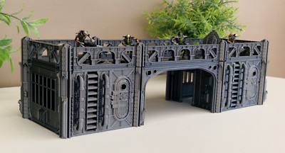 Tabletop Industrial Terrain Sci-Fi Hab: Warhammer 40k, Kill Team, Fallout, Starwars