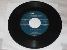 SOUL 45RPM RECORD-JAMES BROWN W/FLAMES-FEDERAL 12337