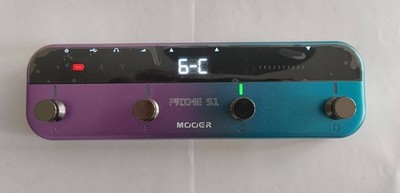 MOOER Prime S1 - Gitarren-Multieffekt mit 128 Effekten, Looper und Drummachine