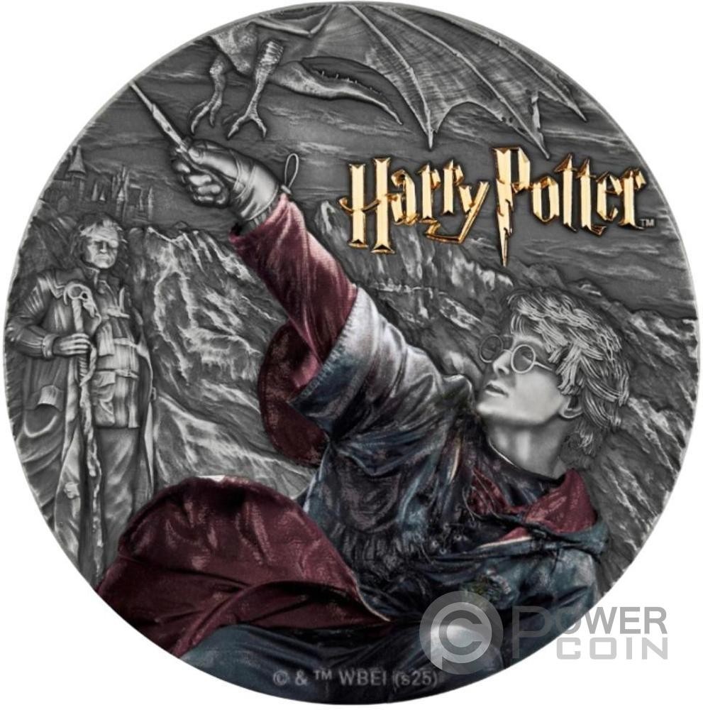 HARRY POTTER AND THE GOBLET OF FIRE 2 Oz Silver Coin 5$ Niue 2026