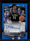 2025 Bowman Chrome Acaden Lewis True Blue Autograph /150 #CPA-AL 1st Bowman