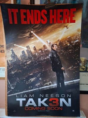 Taken 3 - Liam Neeson - One Sheet Cinema Poster