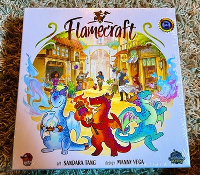 Flamecraft Board Game - SEALED! - Cardboard Alchemy, Lucky Duck Games