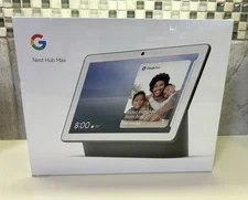 Google Nest Hub Max Smart Control Charcoal GA00639-US NEW SEALED