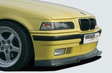 Rieger Spoilerlippe f�r BMW 3er E36 Cabrio | Klarlack empfohlen (Carbon Look) |