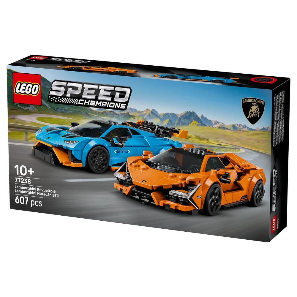 LEGO Speed Champions Lamborghini Revuelto & Huracan STO Set 77238 New & Sealed - Image 8