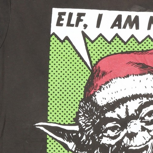 Tu Men's Black Star Wars Christmas T-Shirt XXL - Picture 7 of 12