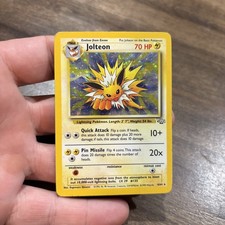 Pokemon Jolteon Jungle Holo Rare Unlimited Stage 1 #4/64 English 1999 on eBay