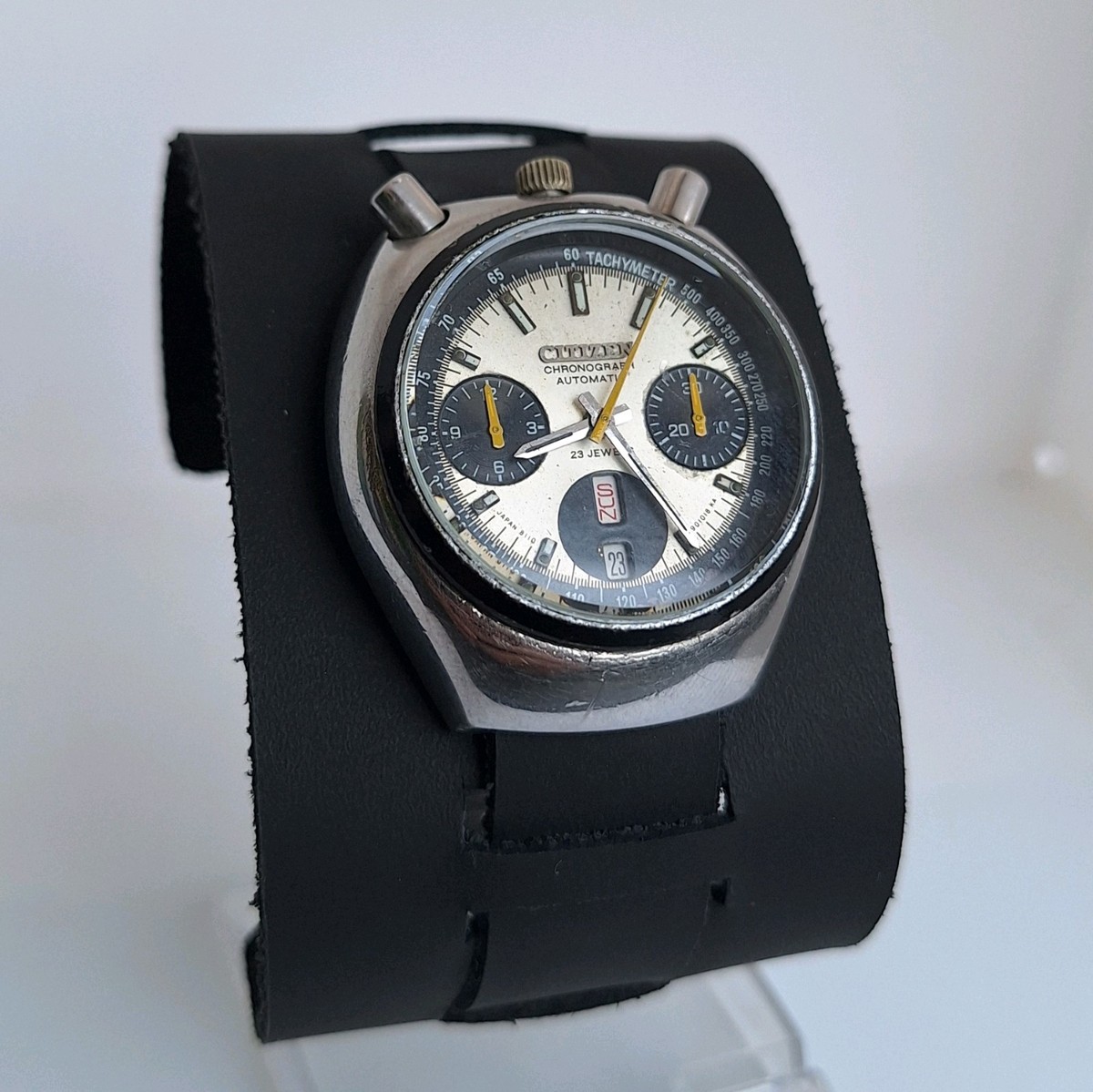 CITIZEN BULLHEAD Brad Pitt Strap Chronograph Automatic 23J 8110A