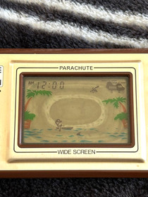 Nintendo Game & Watch Parachute PR-21 Wide Screen 1981 Tested Working From Japan