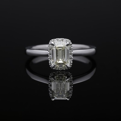 Ring 1,08 ct. Brillanten Diamanten 750 Gold Wert: 7.500 EUR Neu IGI Deta Schmuck