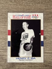 1991 Impel USA US Olympic Hall of Fame Trading Card #74 Henry P. Iba Basketball