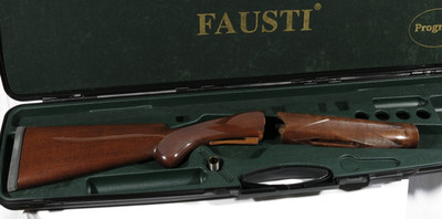 PRL) FOOTBALL WALNUT ROD X FRANCHI RIFLE CHOKE *** CASE FAUSTI HUNTING