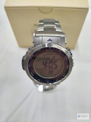 CASIO PRW-31YT Pro Trek Men Titanium Radio Solar Watch