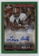 2024 Topps Chrome Auto Green Refractor /99 Leroy Kelly #BA-LKE Auto HOF 1k1w