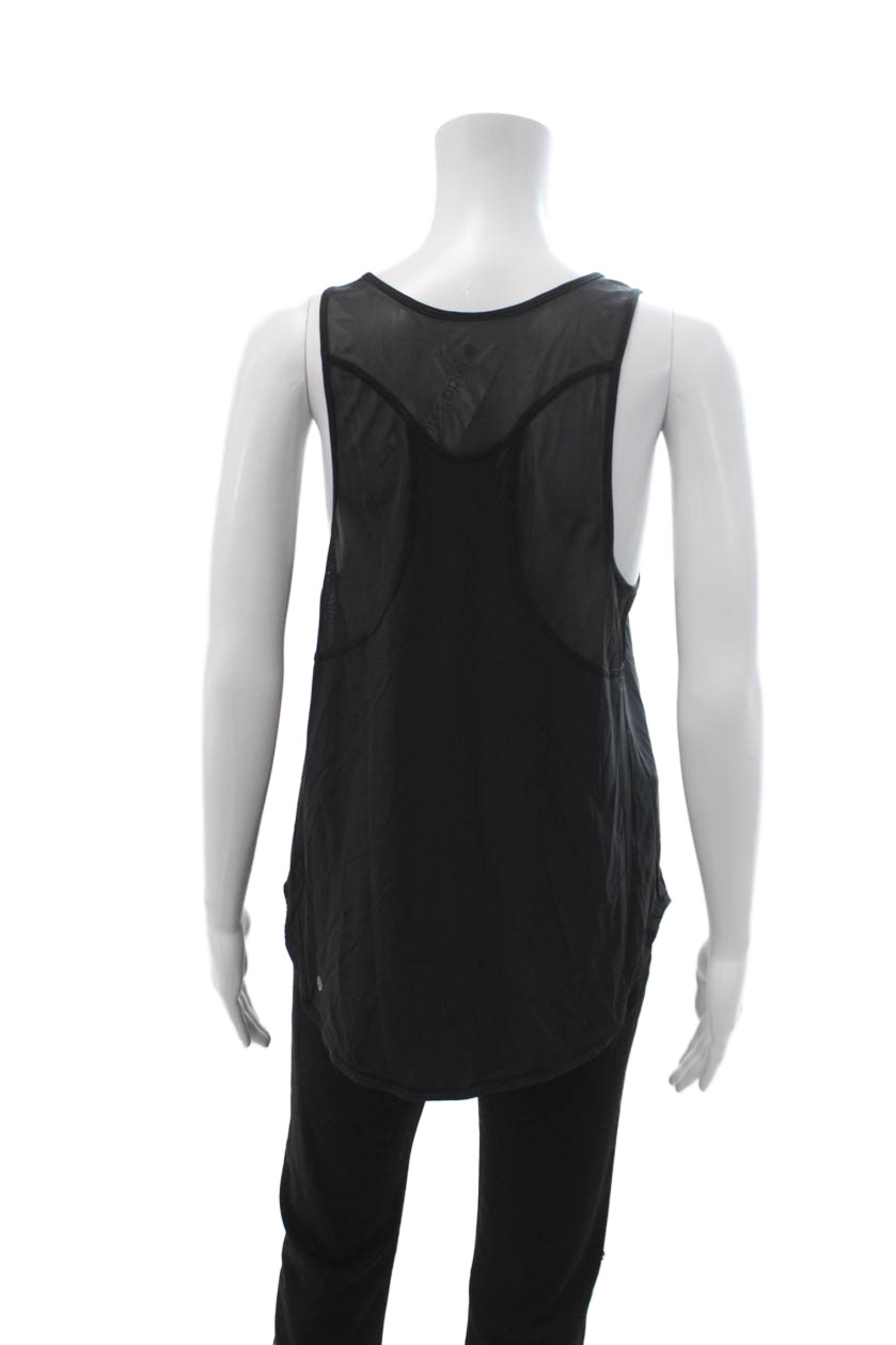 Lululemon Womens Black Basic Nylon Sleeveless Rou… - image 3