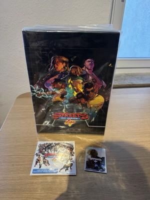 Streets of Rage 4 Limited/Collector Edition + Karte Neu PS4 Playstation 4 Sealed