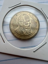 Rutherford B. Hayes Presidential $1 Coin - Uncertified