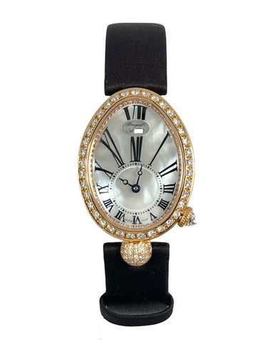 Breguet Reine de Naples 33x24.95mm 18K Rose Gold & Diamonds Lady's Watch, 8928BR