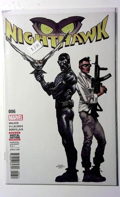 Nighthawk #6 (2016) Marvel Comics 1st Print Comic Book