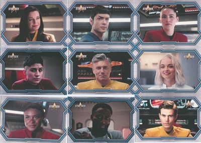 NEW Star Trek Connections Complete 9 card base set of ST Strange New Worlds