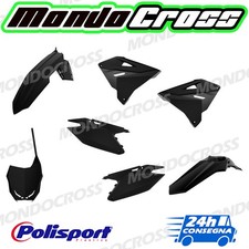 Kit plastiche POLISPORT RESTYLING Nero SUZUKI RM 125 2007 (07)