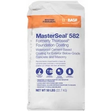 Basf - MasterSeal 582 Foundation Coating - Cement Base - 50 Lbs