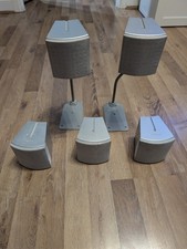 Sony SS-TS501 Surround Sound Speakers w/ Leads + 2x Stands - Used