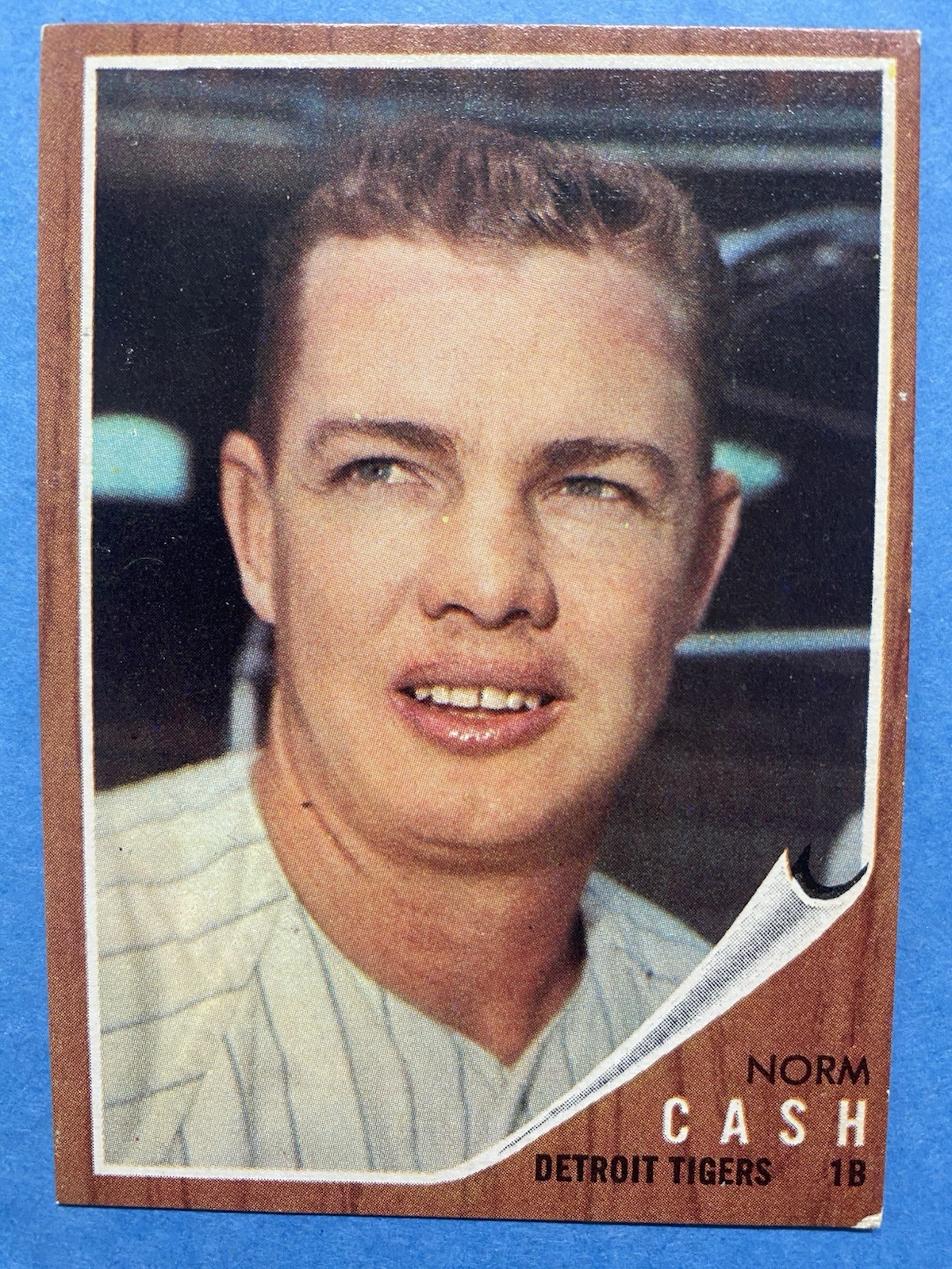 Norm Cash #250 Baseball Cards 1962 Topps trading card — raw and PSA graded price guide