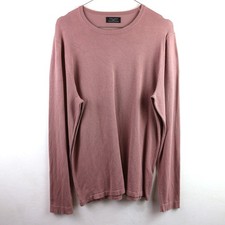 ZARA MAN MAGLIA MANICA LUNGA TSHIRT UOMO M USATA