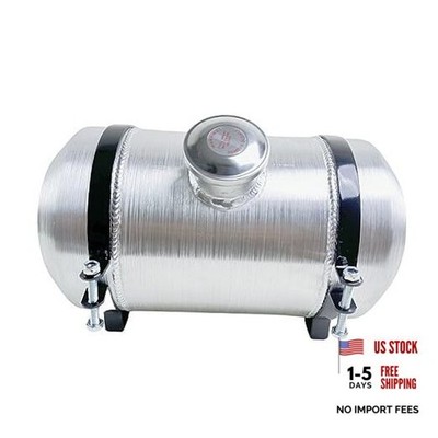 JSD 2.9 Gallon Overall 8'' x 14'' Aluminum Round Small Fuel Tank Spun Fuel Gas
