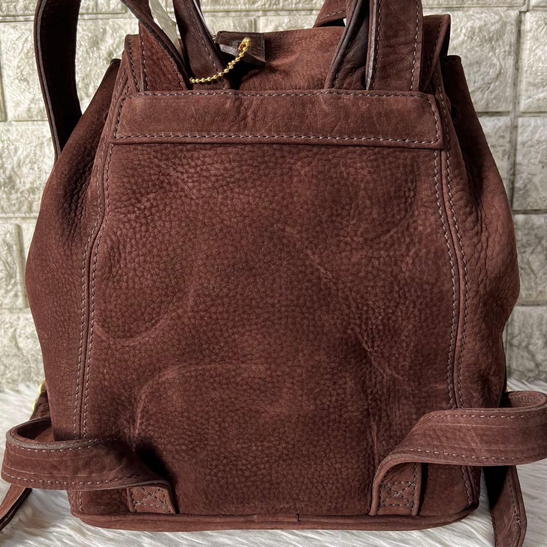 Coach Vintage - Sonoma Small Backpack Nubuc 4938 in Sand, Italy 1990s Vintage Coach Small Backpack Nubuc Sand 4938 – Socorro Society main image 2