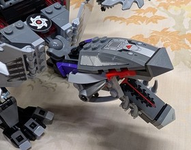 LEGO NINJAGO: Nindroid Mech Dragon (70725) Complete and Assembled with Manuals