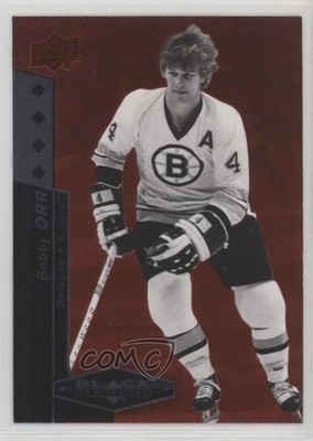 2010-11 Upper Deck Black Diamond Ruby /100 Bobby Orr #182 HOF 00d2