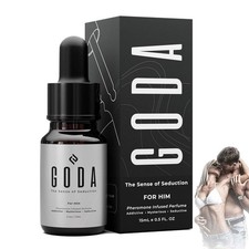 GODA Pheromones Cologne for Men Infused Real Pheromones, Confidence and Presence