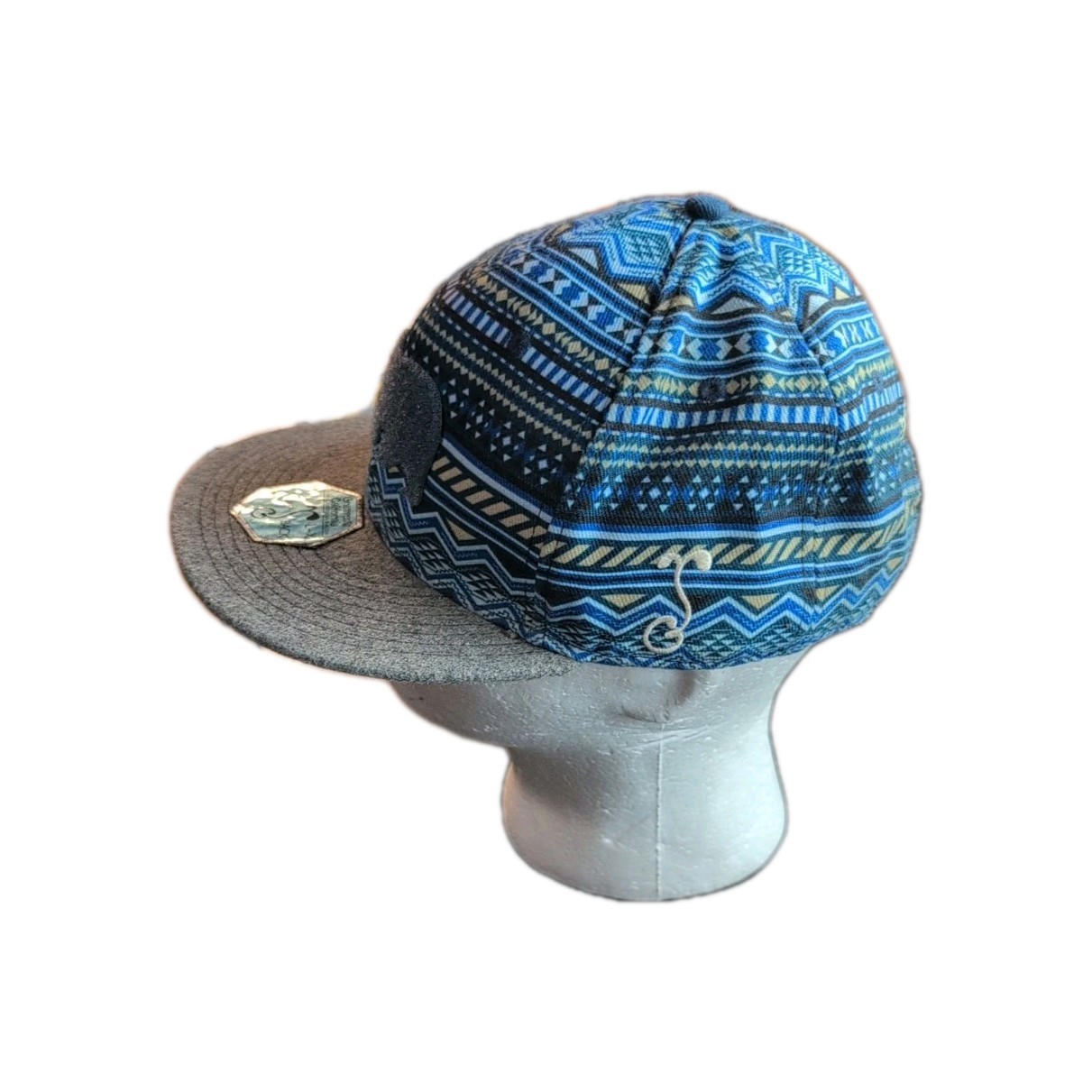 Grassroots California Limited Edition Blue Bear Patch SnapBack Hat L  XL