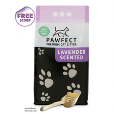 Lavender Scented Clumping Cat Litter   9.6 lb / 5 L, Dust-Free, Odor Control