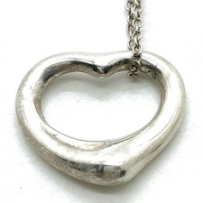 Tiffany and Co. Necklace Peretti Open Heart Silver 925 2281980