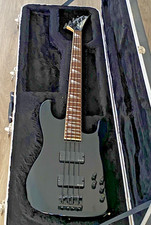 Jackson Professional CMG Concert Bass - Made In Japan MIJ Black w/ Hard Case