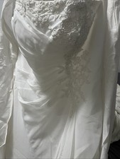 davids bridal wedding dress size 12