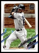2021 Topps Eddy Alvarez Rookie Miami Marlins #326