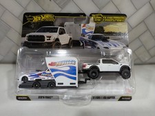 Hot Wheels 2026 Team Transport Robn Pinks 17 Ford F-150 Raptor In Hand 96 Hot Wheels 2026 Team Transport Robn Pinks 17 Ford F-150 Raptor In Hand 96