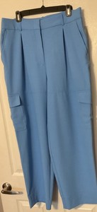 NWT Banana Republic Hig Rise DressyWomen  BlueCargo Pants Size12
