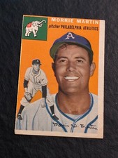 1954 Topps Morrie Martin #168 -EX/VG - No Creases