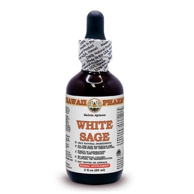 White Sage (Salvia Apiana) Dried Leaf Liquid Extract