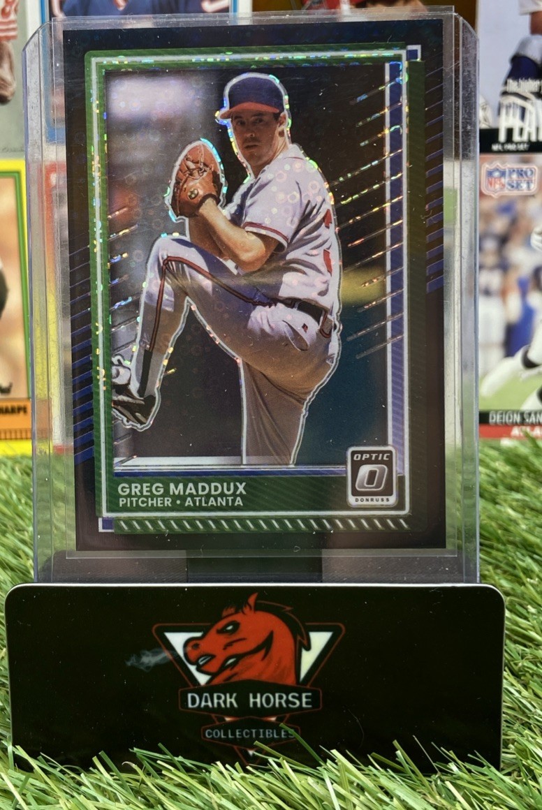 2025 Donruss Optic - Greg Maddux Black Border - Braves No. 9🔥